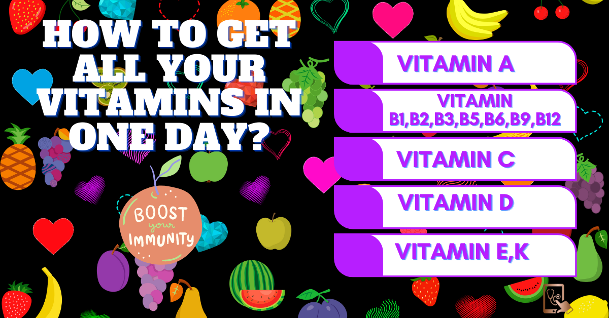 How to get all your vitamins in one day?